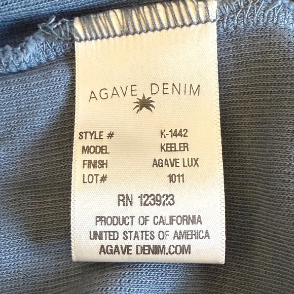 NWOT - Agave Denim Lux Keeler Long Sleeve Thermal M - Picture 9 of 11